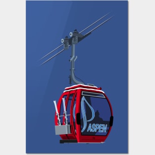 Aspen Ski Resort Posters and Art
